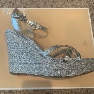 New in Box Michael Kors Cicely Wedges